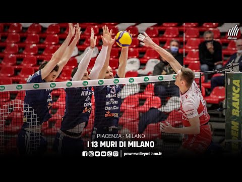 Playoff 5° posto, i 13 muri dell'Allianz Powervolley in Piacenza - Milano