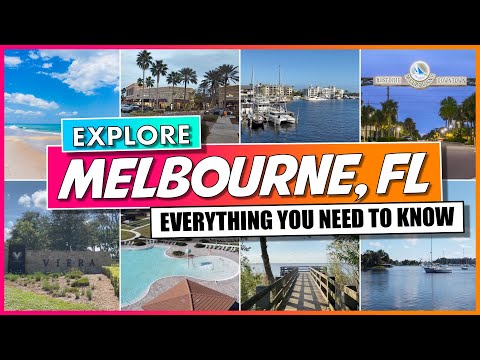 Melbourne Florida (Incl. 🏖️ Beach 🌴 Viera 🍸 Downtown 🎭 Eau Gallie ⛳️ Suntree & More)