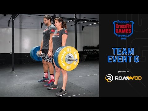 2016 Regional - Team Event 6 Announcement