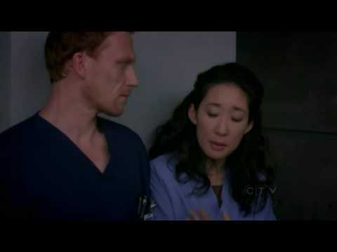 Grey's Anatomy 6x10 - Cristina & Owen makeout again (HQ)