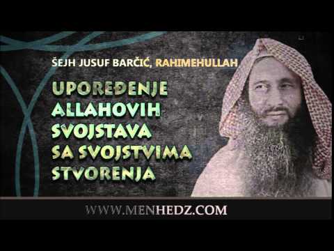 Upoređivanje Allahovih svojstava sa svojstvima stvorenja