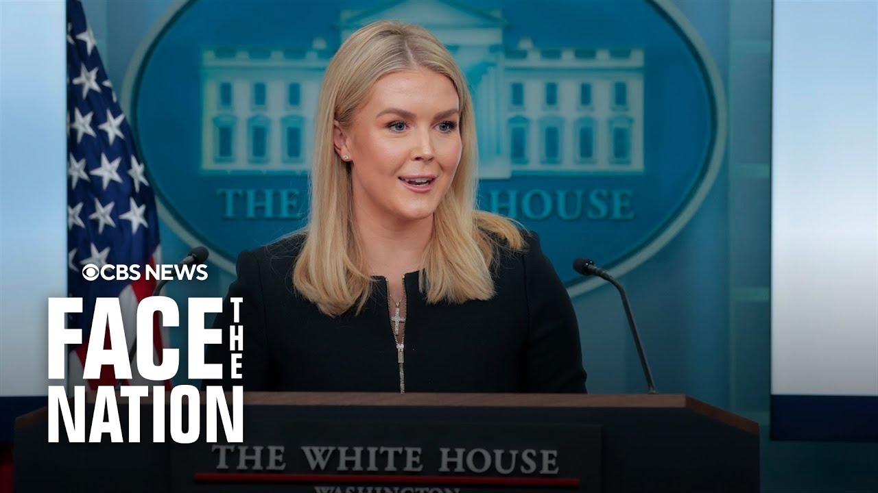 Watch Live: White House press secretary holds briefing | Face the Nation
