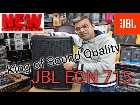 Black eon 615 jbl professional loudspeakers, 1000 w