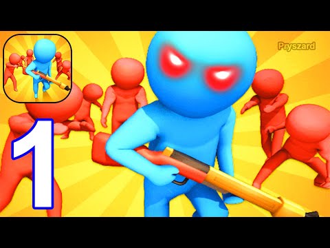 Stickman Defence: Zombie Games - Gameplay Walkthrough Part 1 Stick Zombie Base Defense (iOS, Android