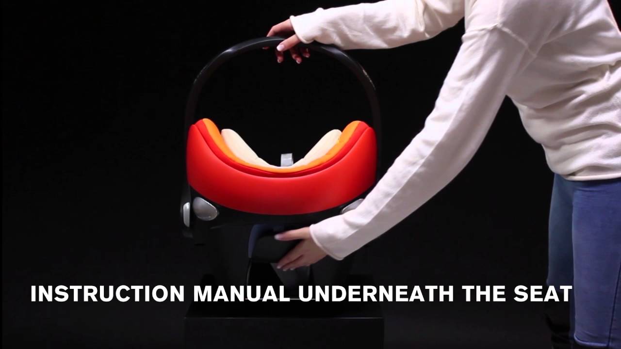 CYBEX Aton Q Infant Car Seat Installation Video