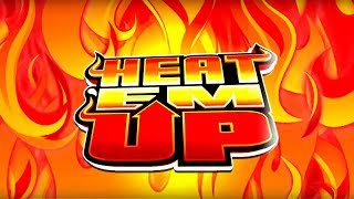 Heat 'Em Up Slot - PROGRESSIVE WIN, ALL FEATURES!