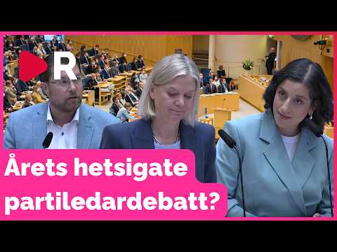 Riks Live: Riks kommenterar partiledardebatten