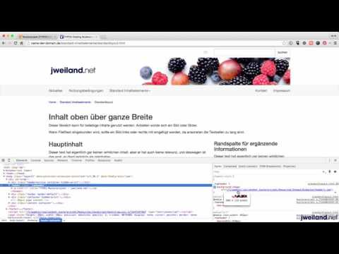 Musterprojekt TYPO3 Version 7 - Teil 6: Bilder im Kopfbereich