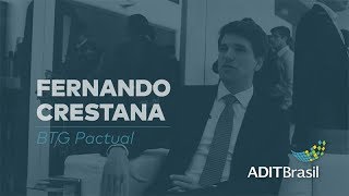 Fernando Crestana (BTG Pactual) comenta a tecnologia no setor imobiliário