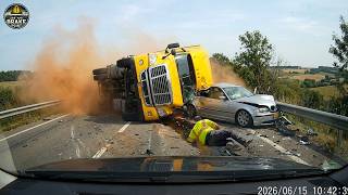Moments Filmed Seconds Before Disaster | Idiots in Cars #16