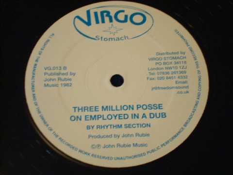 Lion Youth Three Million Posse On Employed In A Dub - Virgo Stomach 12" - DJ APR