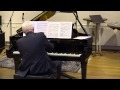John Salmon performing Bach to Brubeck in three pieces
