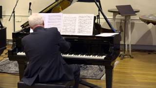 John Salmon performing Bach to Brubeck in three pieces