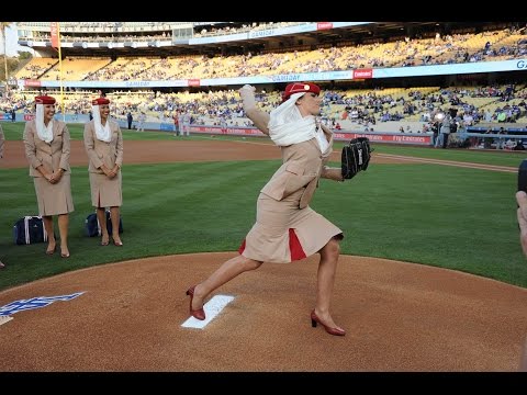 Emirates steals the show with the Los Angeles Dodgers | Baseball | Emirates Airline