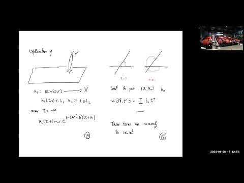 Kenji Fukaya, Stony Brook - January 26, 2024