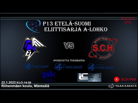 Eliittisarja P13  EräViikingit Sininen - SCH Tornadot 22.1.2022