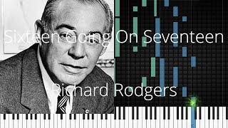 🎹 Sixteen Going On Seventeen, Richard Rodgers, Synthesia Piano Tutorial