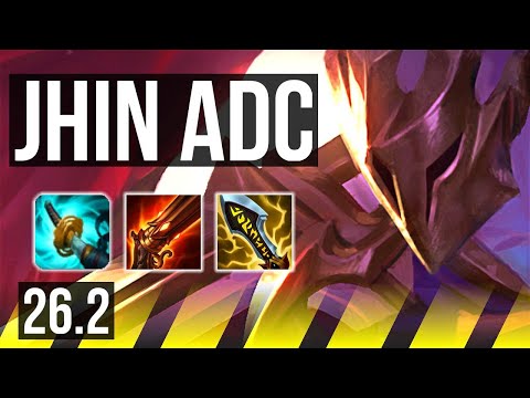 JHIN & Bard vs TRISTANA & Elise (ADC) | Good KDA: 22/1/12, 56K damage | EUW Diamond | 26.2