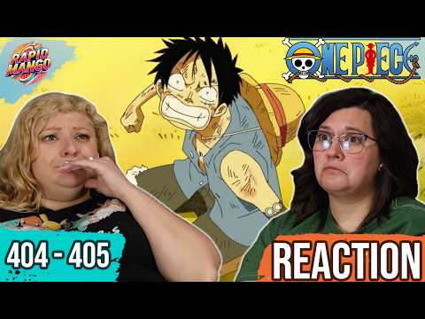 IS THIS REAL?! 😭😭 KUMA TAKES OUT THE STRAW HATS?! | One Piece Reaction | Episodes 404 & 405