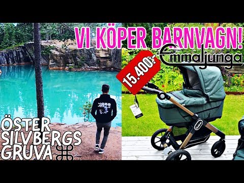 VI KÖPER BARNVAGN & BESÖKER ÖSTER SILVBERGS GRUVA | Minisemester i Dalarna | VLOGG#44