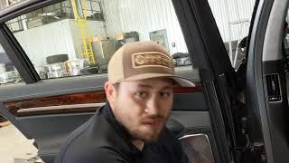 2019 genesis g90 rear door panel removal