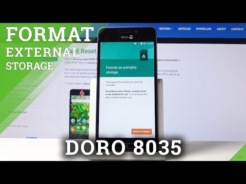 How to Format Memory Card in DORO 8035 – Fix SD Card Issues