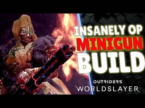 KILL BOSSES IN 2 SECONDS | Most Powerful AP Technomancer Minigun Build | Outriders Worldslayer