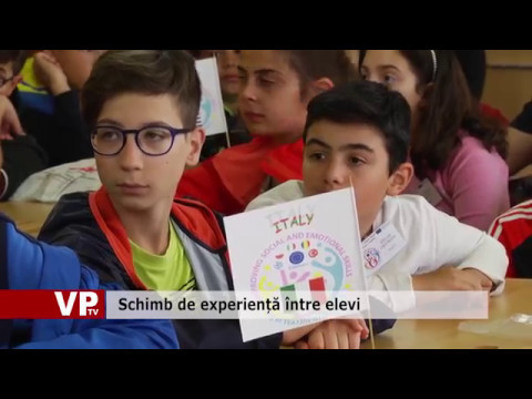 Schimb de experiență între elevi