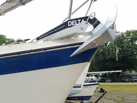 How To Mount a Bow Anchor Roller on A Sailboat | E27