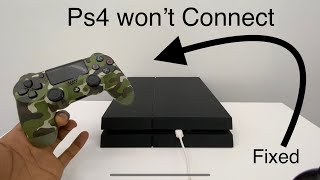 My PS4 Controller won’t Connect, No Detecting Ps4 Controller