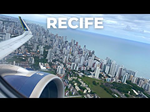 Decolando de Recife no Airbus A320neo da Azul!