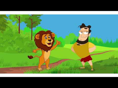 The Man and The Lion - Moral Story