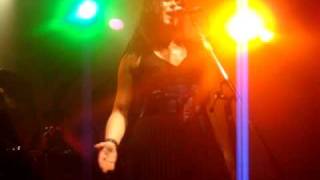 Xandria en Argentina- Snow White,  Kerstin Bischof speaking some words in spannish