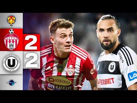REZUMAT Sepsi - ”U” Cluj 2-2. Meci spectaculos în Covasna