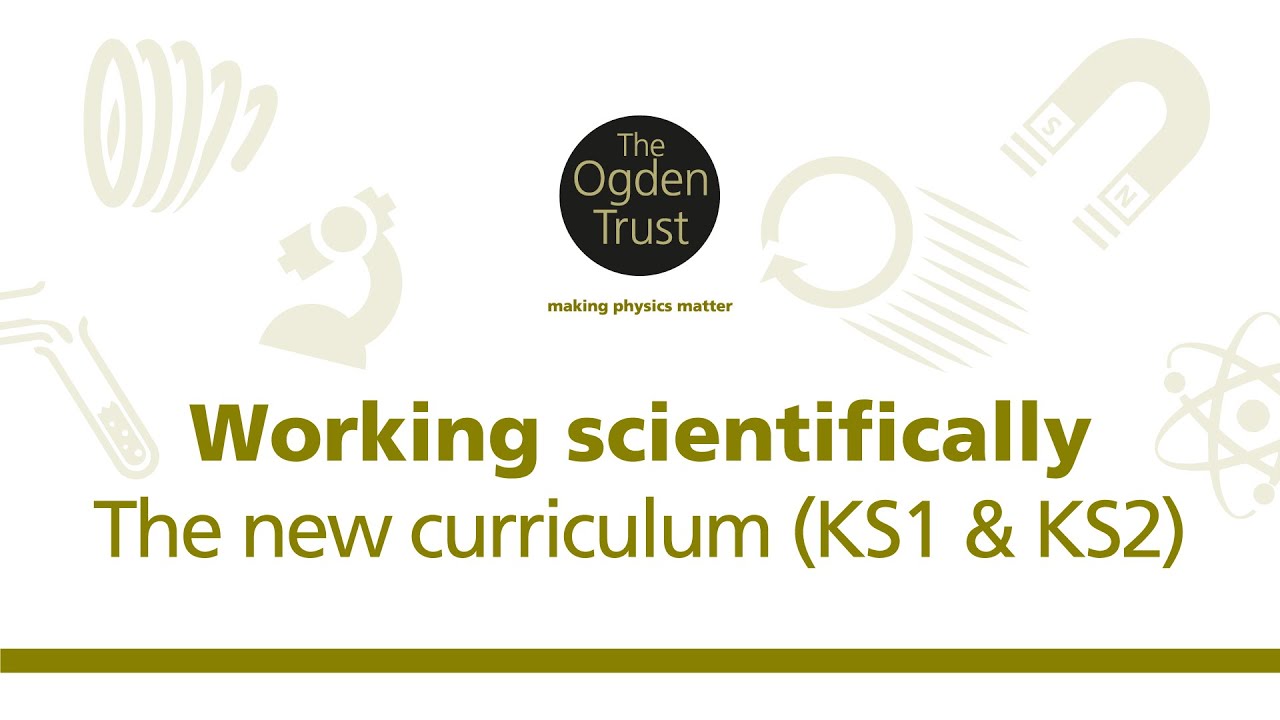 Working scientifically: the new curriculum (KS1 & KS2)