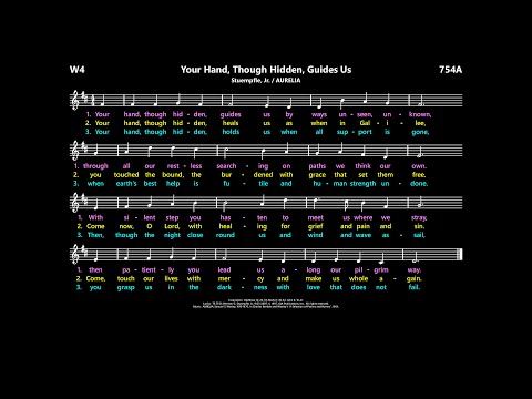 Your Hand, Though Hidden, Guides Us [Stuempfle, Jr. / AURELIA]  W4:703A