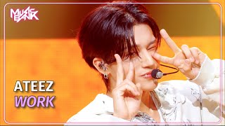 Download lagu WORK - ATEEZ エイティーズ 에이티즈 [Music Bank] | KBS WORLD TV 240607 mp3