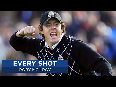 Every Shot from Rory McIlroy's Ryder Cup Debut | 2010 Ryder Cup