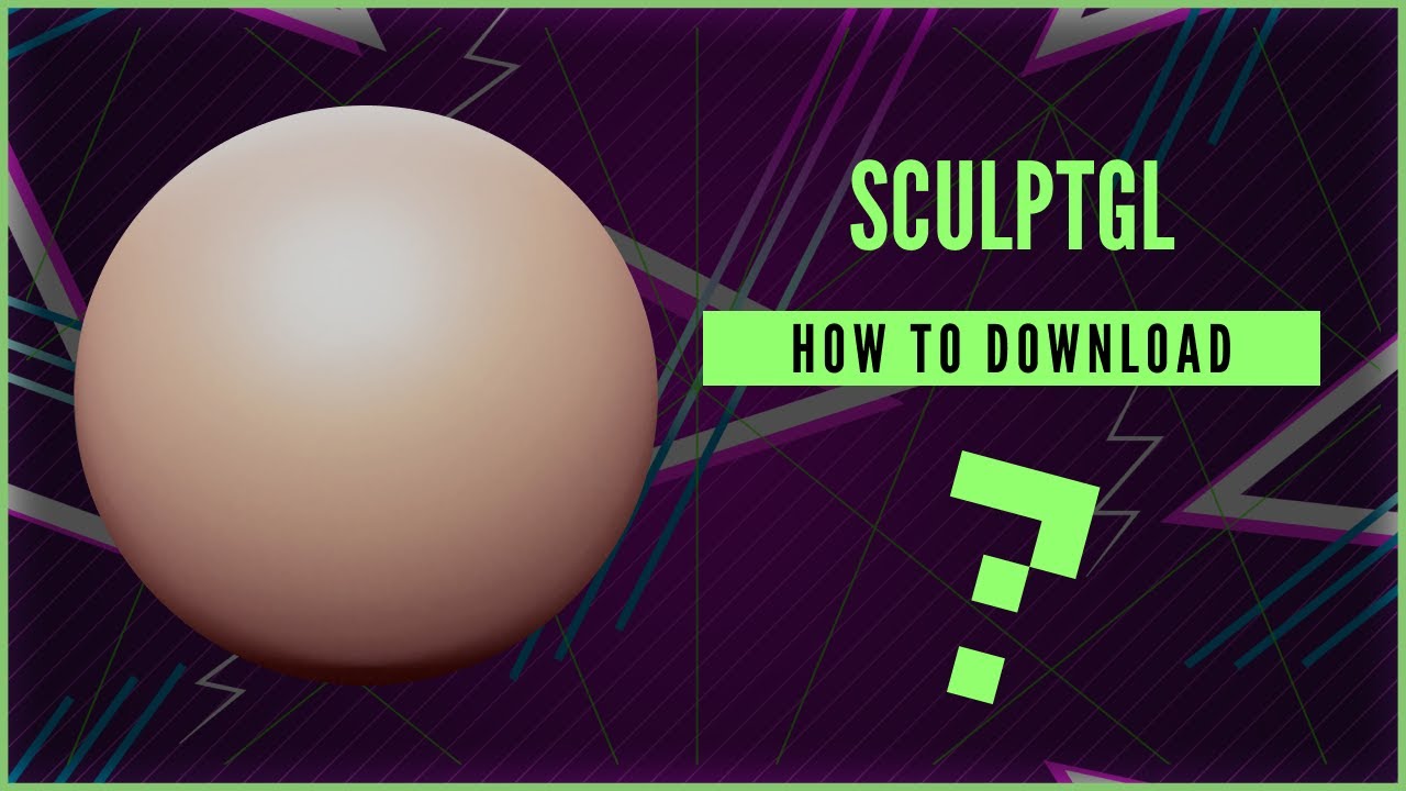 How to Download SculptGL | Latest Version SculptGL 2024 | SculptGL