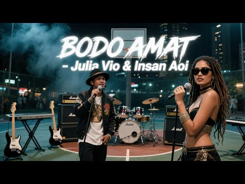 BODO AMAT - JULIA VIO DAN INSAN AOI | COVER EWAI ROCK (video)