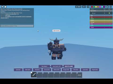 Join My Game Code is JST7