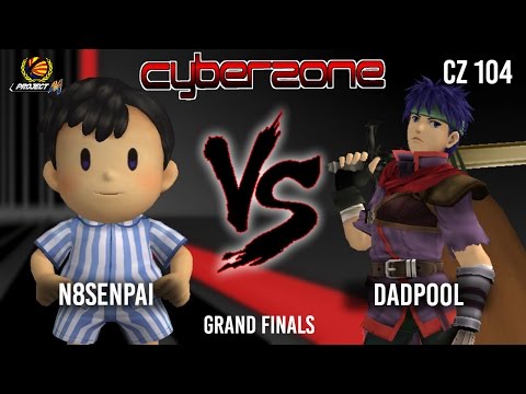 CZPM104 Grand Finals: N8Senpai (Ness) vs Dadpool (Ike, Sheik, Wario)