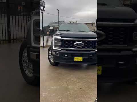 AWT - Black Ford F450 Dually on 20" Fuel Off-Road Forged FF66D Wheels in Polished & 35" Toyo Tires