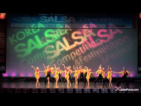 라틴파라다이스 빠라디쏘 - 살사 단체전 - 2015 Korea Salsa Bachata Competition