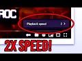 You Can ONLY Watch This Video In 2x Speed?