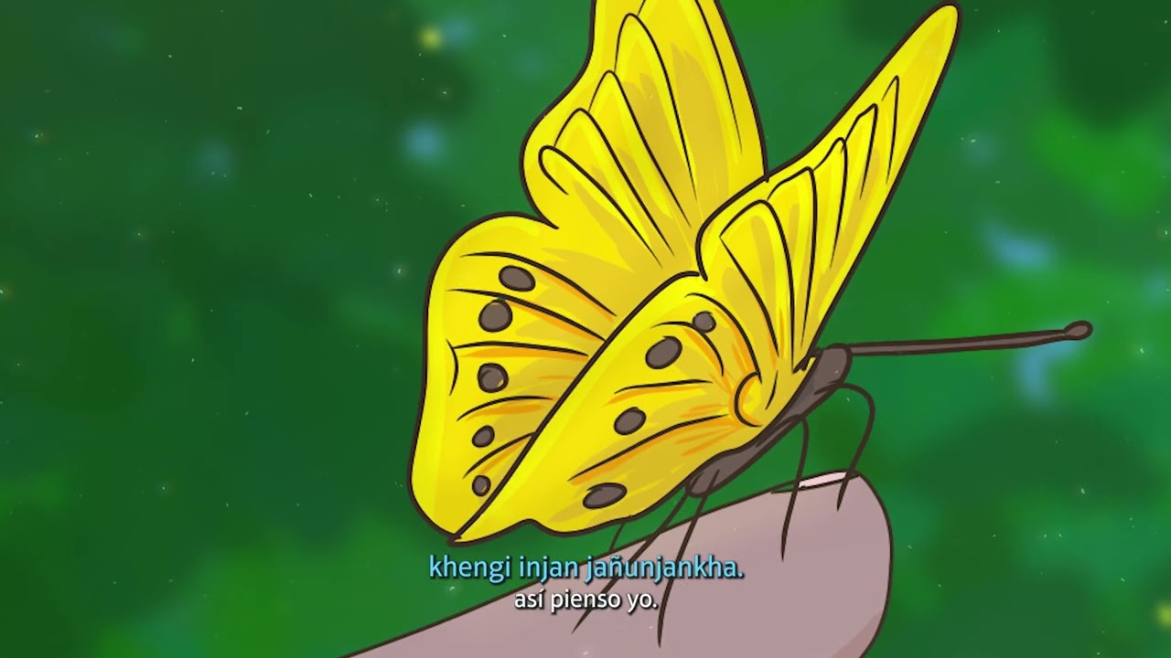 Mariposa amarilla de Dureno