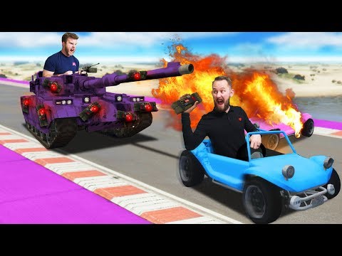 Destroying The Indestructible Tank Challenge?! | GTA5 Video