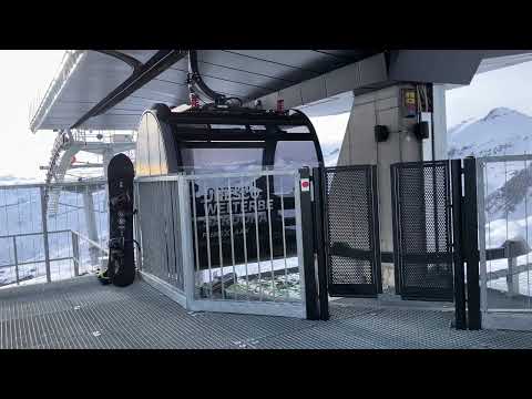 FlemXpress (Ropetaxi): Neue Sektion 5 (2025: Cassons - Segnes, Talfahrt)