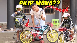 Download lagu COBA KNALPOT RACING DI SEPEDA DRAG DIMAS, SUARANYA BAGUSAN MANA YA?? mp3