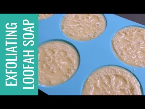 How to Make Exfoliating Loofah Soap